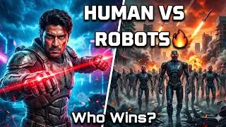 HUMAN vs ROBOTS 😱🤖 Who Wins?🔥 2026 new movies new moves #movies #new viral 2026