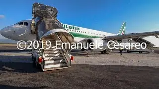 TRIP REPORT | ALITALIA | AIRBUS A320| Rome Fiumicino - Lamezia Terme | Economy light
