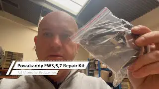 Быстро почините тележку для гольфа Powakaddy! Руководство по ремонту и замене комплектов FW3, FW5...