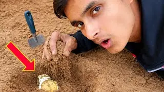 Watch ko Dafna😲 Rha Hu #experiment #masti #watch 