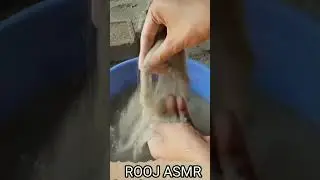 Water Crumbles💦#asmr #shorts #short #satisfying #concrete #cement #sandcement #relax #viral #crumble