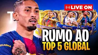 🔴LIVE ON FC MOBILE TOTY 26!!🔴RESGATANDO NOVOS UTOTYS!!😱TESTANDO OS NOVOS UTOTYS NAS 50⭐+
