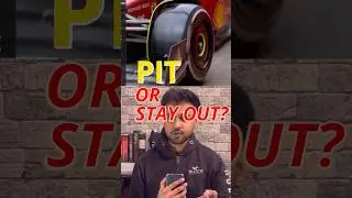 PIT OR STAY OUT? #f1 #charlesleclerc