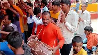 Akhand kirtan at Parsan Village on the occasion of Lords Krishna janmashtmi