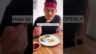 Do you mix the WASABI with the SOY SAUCE??😎😁❤️🍣 |How to eat sushi PROPERLY| Throwback|CHEFKOUDY