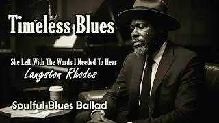 She Left Without the Words I Needed &ndash; Langston Rhodes | Soul Blues Song of Heartbreak and Letting Go