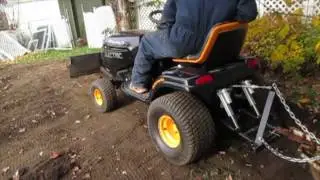 #4  The Little Electric Tractor That Can!   Ploughing Veggie Garden