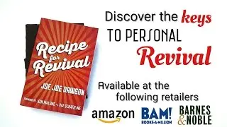 Recipe For Revival Book - Joe Joe Dawson
