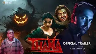 Thama - Official Trailer 2025 | Ayushmann Khurrana, Rashmika Mandanna, Nawazuddin Siddiqui Movie