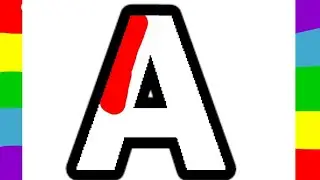 Alphabet tracing and colouring| A to Z tracing| small letter tracing and colouring 