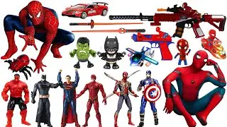 Marvel Toy Series Unboxing, Popular Spider-Man Toy Car, Marvel Popular Action Toy Gun
