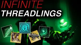 INFINITE Threadlings?! | BEST Strand Build Destiny 2 | NEW Armor Charge Build | Swarmers Build