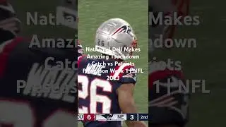 Nathaniel Dell Makes Amazing Touchdown Catch vs Patriots Preseason Week 1 | NFL 2023