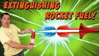 Can rocket fuel be extinguished?