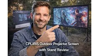 🎬 Обзор проекционного экрана CPLIRIS для использования на открытом воздухе со стойкой &ndash; стоит ли ...