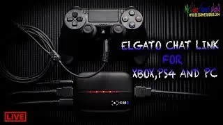 Elgato Chat Link, Party Chat Adapter for Xbox One, PlayStation 4 and PC    My Video Games World