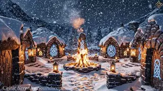 Mystic Celtic Winter Cottages &mdash; Medieval Celtic Winter Ambience for Sleep, Relax & Study