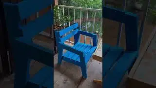 Turn scrap wood into a premium chair in 60 seconds! 🛠️