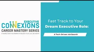 Fast Track to Your Dream Executive Role: A Tech-Driven Job Search