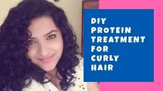 DIY Protein Gelatin Treatment | For Wavy/Curly Hair | Damage Repair