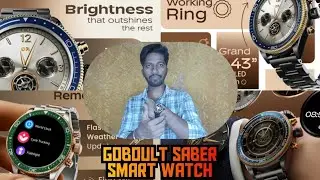 GOBOULT Saber Smartwatch Full Review 🔥 AMOLED Display + Rotating Bezel | Honest User Experience