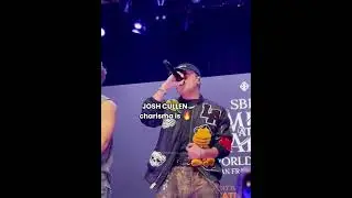 Josh Cullen at #SaWWorldTourSF #sb19 #sb19_pablo #sb19_stell #sb19_ken #sb19_josh #sb19_justin