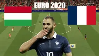 Hungary vs France | Group F | UEFA Euro 2020 | FIFA 21