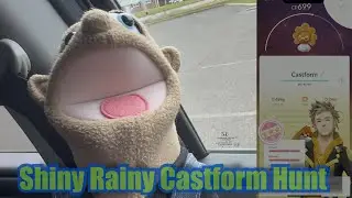 Hunting for Rainy Shiny Castform in Pok&eacute;mon Go!