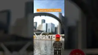 LEGO Pharrell takes Toronto! 🇨🇦 He explored all that the city, have you seen 'Piece by Piece?'