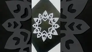 ✨ Easy Snowflake Paper Craft#PaperCraft #SnowflakeCraft#WinterDecoration#CraftForKid #HandmadeCraft