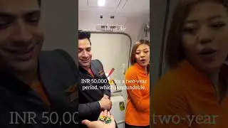 akasa air cabin crew training fees 🤑❓ #flightattendant #shorts #akasaair