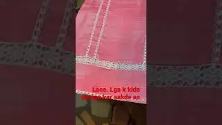 Lace design on simple suit👌🏻👌🏻 plz subscribe my channel #ytshorts #shortvideo
