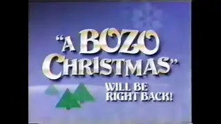 A Bozo Christmas commercial break (December 24, 1992)