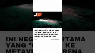 Negara Tuvalu pindah ke Metaverse, di Indonesia lagi buat juga loh ✍️🌟