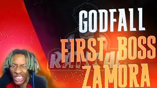 GODFALL FIRST BOSS FIGHT ZAMORA 4k 60fps