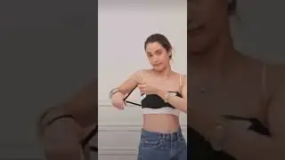 Don&rsquo;t have strapless bra don&rsquo;t worry try this hack 😍