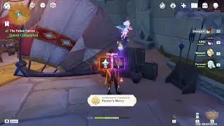 The Fallen Falcon World Quest | Hunter's Mercy Achievement | Genshin Impact