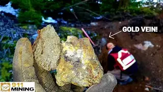 We Found High Grade Gold Quartz Vein!