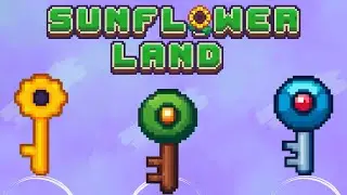 How to get keys in the Sunflower Land Game (Treasure Key, Rare Key, Luxury Key)