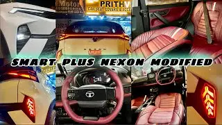 2024 Nexon Facelift Smart Plus Modification | Nexon Facelift Modified | Nexon Base To Top Modified ✅