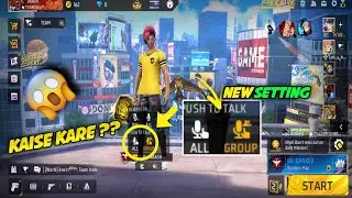 Push to Talk Settings free fire 🔥!! free fire New Voice settings ff new Settings FF seting 