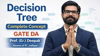 Decision Tree | Supervised Machine Learning | GATE DA | Lect 10