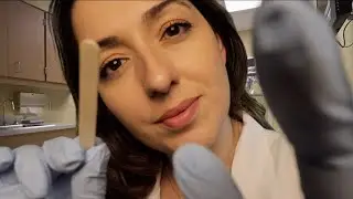 ASMR | The Most Gentle Doctor RolePlay | Skin Face Examination | LATEX GLOVES Writing Sounds
