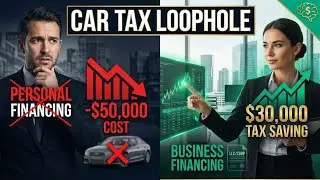 Why Rich People NEVER Finance Cars Personally (Tax Loophole)