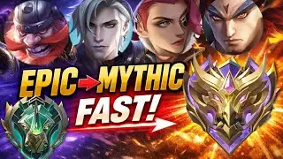 TOP 10 HEROES TO GO FROM EPIC TO MYTHIC FAST! | Mobile Legends