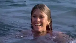 On Golden Pond 1981 Chelsea doing a back flip in the lake scene
