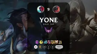 Yone Top vs Aatrox - KR Master Patch 13.22