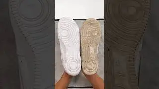 Air Force 1 Shoe Cleaning Insane Results