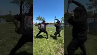 Ninja skills 🥷 #ninja #samurai #swordfighting