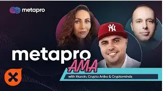 The Breakthrough in Web3 Gaming Metapro AMA with Marcin Whoa Founder & CEO of Metapro